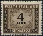 1947 / 1954 - Segnatasse  Repubblica - Cifra in ornato