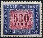 1947 / 1954 - Segnatasse  Repubblica - Cifra in ornato