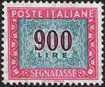1984 - Segnatasse  Repubblica - Cifra in ornato - nuovo valore