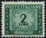 1947 / 1954 - Segnatasse  Repubblica - Cifra in ornato