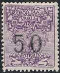 1924 - SEGNATASSE VAGLIA - Regno - cifre in nero su disegni allegorici