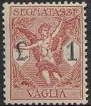 1924 - SEGNATASSE VAGLIA - Regno - cifre in nero su disegni allegorici