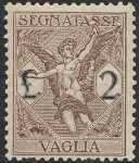 1924 - SEGNATASSE VAGLIA - Regno - cifre in nero su disegni allegorici