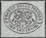 1867 - Seconda emissione - Tipi precedenti con valore in centesimi