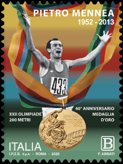 Pietro Mennea - 40° Anniversario della medaglia d'oro alle Olimpiadi di Mosca.