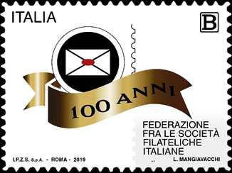 Federazione fra le Società Filateliche Italiane - Centenario della costituzione