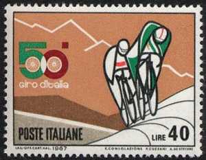 50° Giro ciclistico d'Italia - in salita