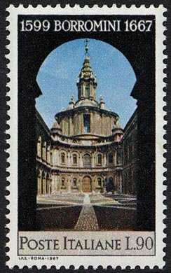 3° Centenario della morte di Francesco Borromini - Chiesa di S. Ivo a Roma