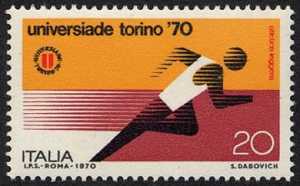 Universiadi di Torino ''70 - atletica leggera