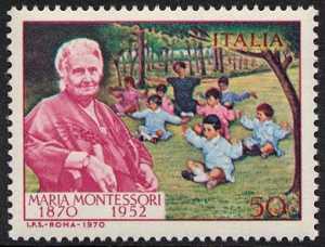 Centenario della nascita di Maria Montessori - ritratto dell'educatrice