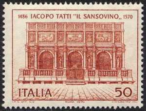 4° Centenario della morte di Jacopo Tatti detto 'il Sansovino' - Loggetta del Campanile in Piazzetta S. Marco a Venezia