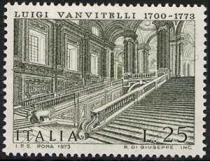 Bicentenario della morte di Luigi Vanvitelli - scala monumentale della Reggia di Caserta
