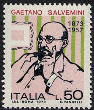 Centenario della nascita di Gaetano Salvemini - ritratto