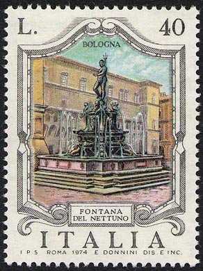 Fontane d'Italia - 2ª serie - 'Nettuno' - Bologna