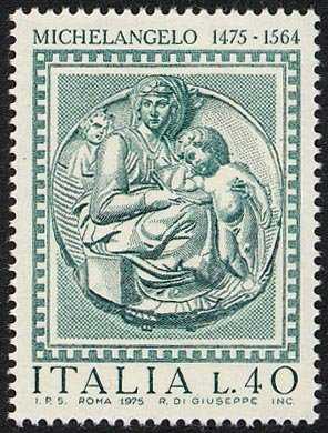 5° Centenario della nascita di Michelangelo Buonarroti - 'Tondo Pitti' - Firenze
