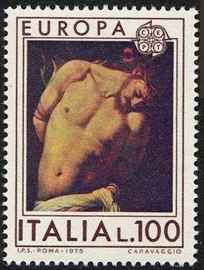 Europa - 20ª serie - 'Flagellazione' - Caravaggio