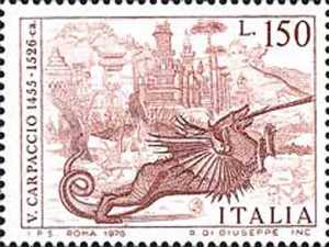 450° Anniversario della morte di Vittore Carpaccio - ' S. Giorgio uccide il drago '