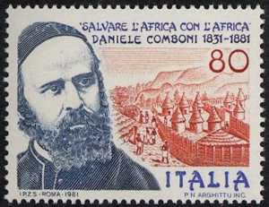 150° della nascita e 100° della morte di Daniele Comboni - ritratto del missionario