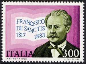 Centenario della morte di Francesco De Sanctis - critico