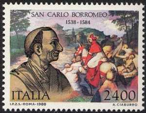 450° Anniversario della nascita di San Carlo Borromeo - ritratto