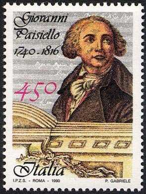 Patrimonio artistico e culturale italiano - 250° Anniversario della nascita di Giovanni Paisiello - musicista