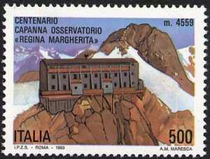 Centenario della costruzione della Capanna Osservatorio «Regina Margherita» - Panorama e Capanna