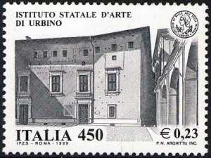 «Scuole ed Università» - Istituto Statale d'Arte di Urbino - facciata 