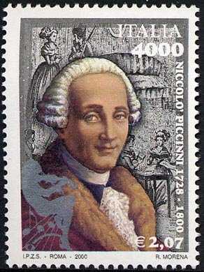 Bicentenario della morte di Niccolò Piccinni - ritratto del compositore