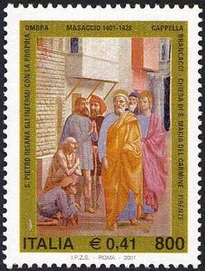 VI° Centenario della nascita di Tommaso di ser Giovanni di Mone Cassai detto Masaccio - pittore - affresco