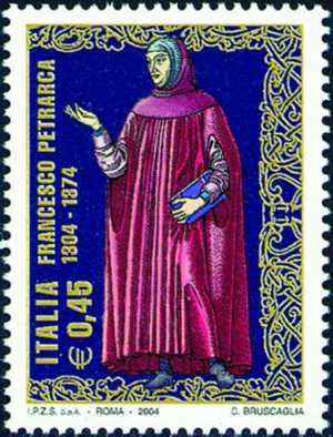7° Centenario della nascita di Francesco Petrarca - poeta