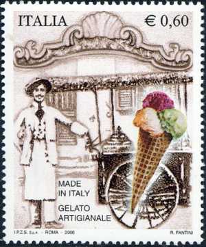 «Made in Italy» - 2ª serie - Gelato artigianale - venditore ambulante
