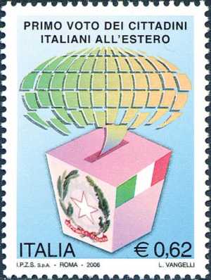 Primo voto dei cittadini italiani all'estero