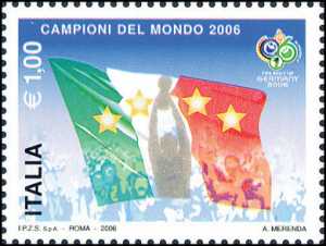 La Nazionale italiana vincitrice dei Campionati mondiali di calcio «Germany 2006»