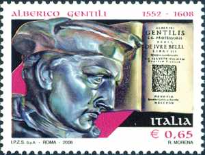 4° Centenario della morte di Alberico Gentili - giurista