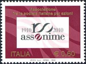 Centenario di Assonime - Associazione fra le società italiane per azioni