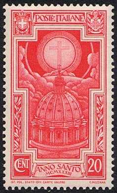 1933 - Anno Santo 1933-34 - Cupola di san Pietro