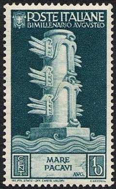 1937 - Bimillenario della nascita di Augusto - Pacificazione dei mari 
