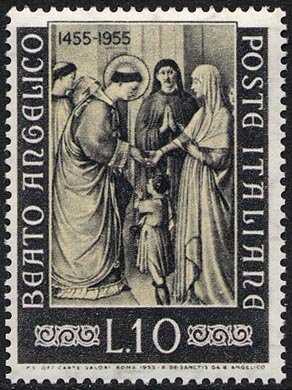 5° Centenario della morte del Beato Angelico - affresco : S. Stefano