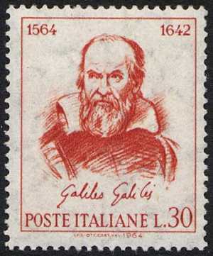 4° Centenario della nascita di Galileo Galilei - ritratto di Guido Reni