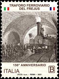 Traforo ferroviario del Frejus - 150° Anniversario dell'inaugurazione