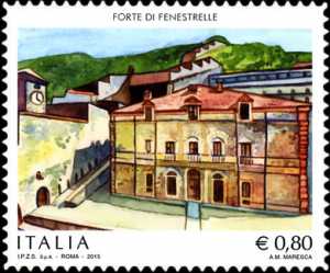Patrimonio artistico e culturale italiano :  Forte di Fenestrelle - Val Chisone