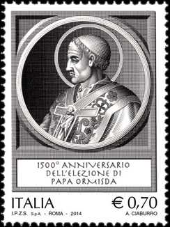 1500° Anniversario dell'elezione di Papa Ormisda