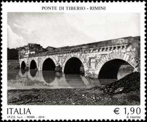 Patrimonio artistico e culturale italiano : Il Ponte di Tiberio - Rimini