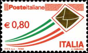 «Poste Italiane» - serie ordinaria - 80 c.