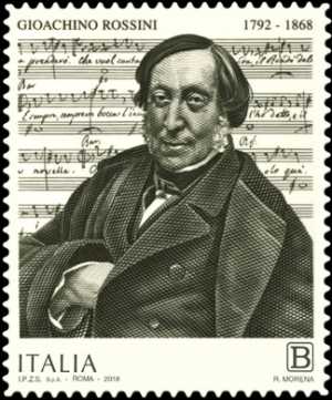 Patrimonio artistico e culturale italiano : 150° Anniversario della morte di Gioachino Rossini