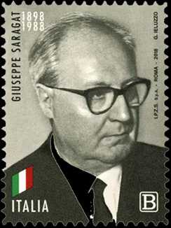Presidenti della Repubblica : Giuseppe Saragat - 30° Anniversario della scomparsa 
