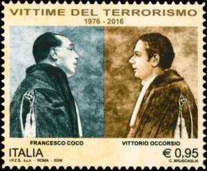40° Anniversario della scomparsa di Vittorio Occorsio e Francesco Coco, vittime del terrorismo