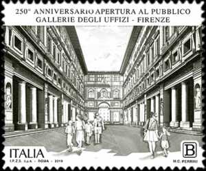 Gallerie degli Uffizi di Firenze - 250° Anniversario della apertura al pubblico