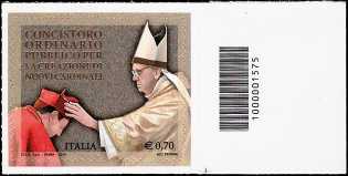 2014 - Concistoro ordinario pubblico per la creazione di nuovi cardinali - codice a barre n° 1575