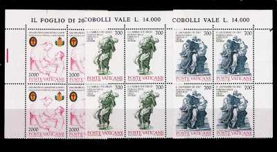 Vaticano 1986 - Centenario della Proclamazione dei santi Camillo de Lellis e Giovanni di Dio - quartine
